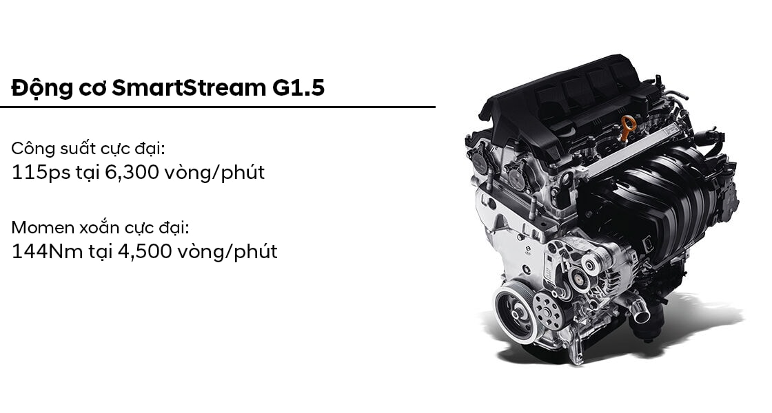 Hyundai New Creta: động cơ Smartstream G1.5