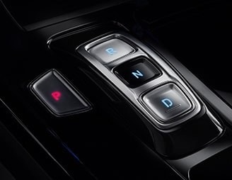 Cần số điện tử dạng nút bấm Shift-by-Wire trên Hyundai Custin