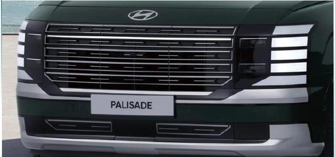 Mặt trước Hyundai All-new Palisade Hybrid 2026