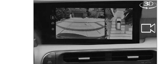 Màn hình camera 360 độ Hyundai All-new Palisade Hybrid 2026
