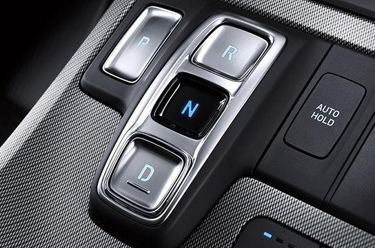 Cụm nút điều khiển hộp số tự động trên Hyundai Palisade