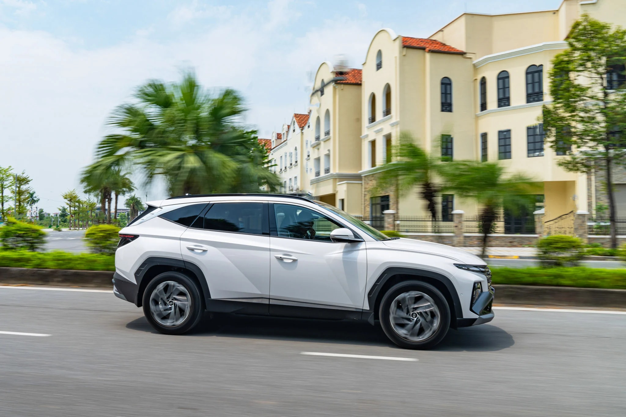 Hệ thống dẫn động 4 bánh toàn thời gian HTRAC Hyundai Tucson