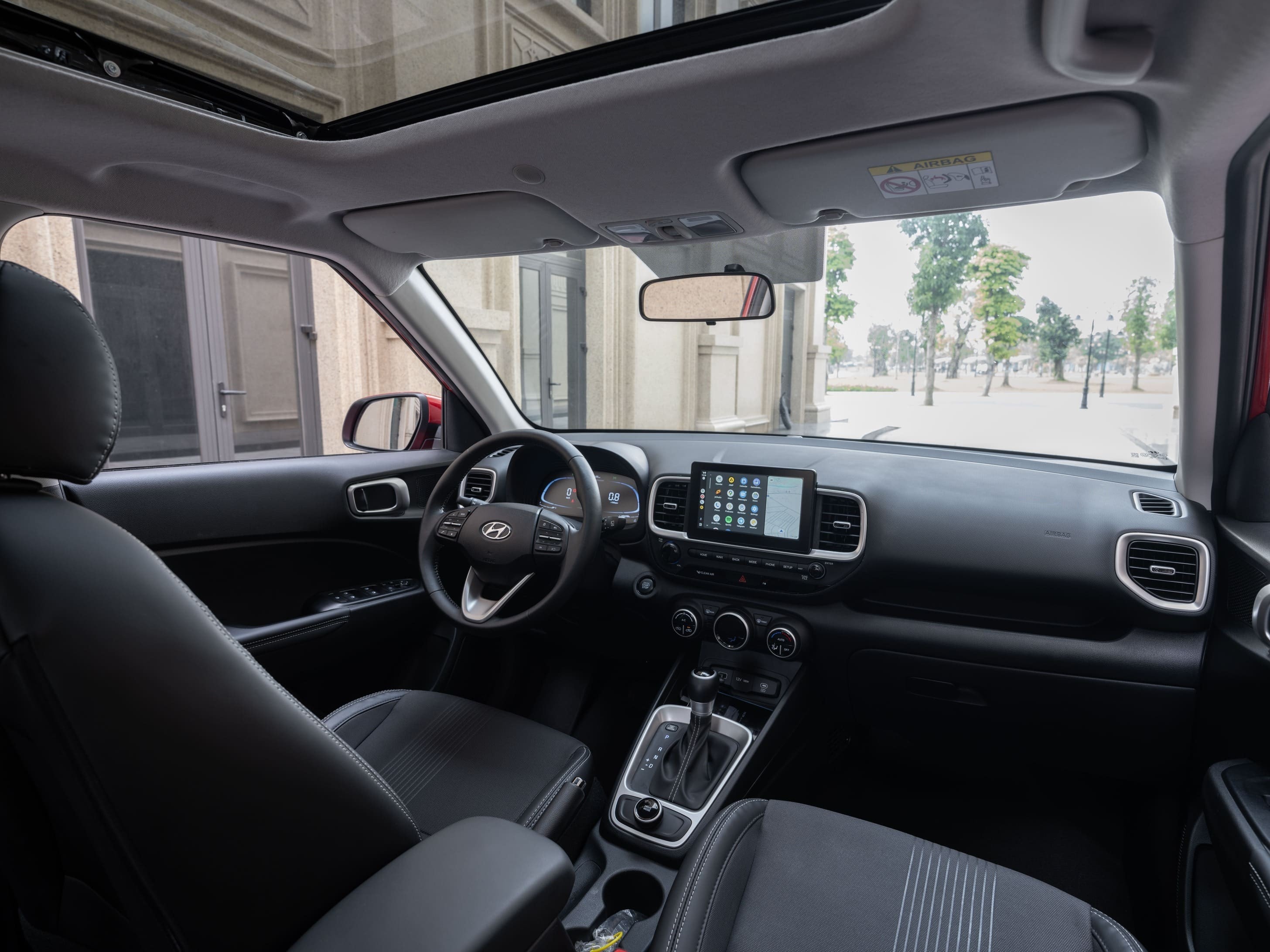 Không gian nội thất tối ưu công thái học trên Hyundai Venue
